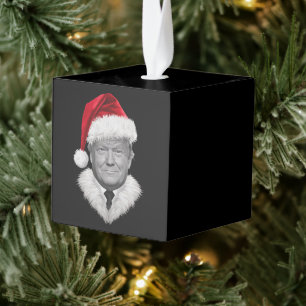 Donald Trump Kerst Grappig Santa Hat Gift Decoratie