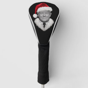 Donald Trump Kerst Grappig Santa Hat Gift Golfheadcover