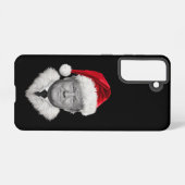 Donald Trump Kerst Grappig Santa Hat Gift Samsung Galaxy Hoesje (Achterkant horizontaal)