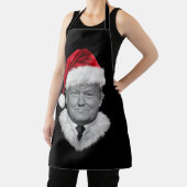 Donald Trump Kerst Grappig Santa Hat Gift Schort (Insitu)