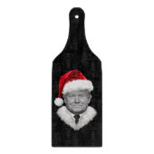 Donald Trump Kerst Grappig Santa Hat Gift Snijplank (Voorkant)