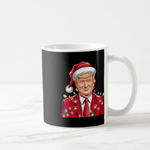 Donald Trump Kerst Grappige Mega Santa Hat Koffiemok