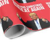 DONALD TRUMP KERST WEER GEWELDIG CADEAUPAPIER (Rol Hoek)