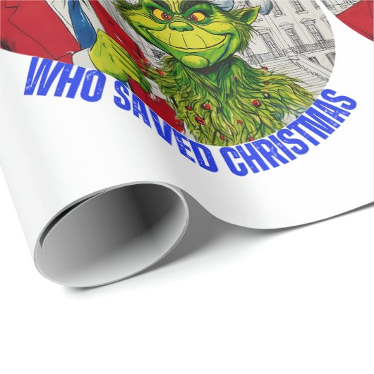 DONALD TRUMP-KERSTINPAKPAPIER CADEAUPAPIER (Rol Hoek)