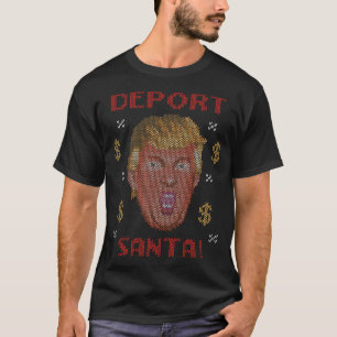 Donald Trump Kerstkaart om Sinterklaas uit te zett T-shirt