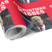 DONALD TRUMP KERSTKUS KUST GROTE ROL CADEAUPAPIER (Rol Hoek)