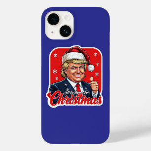 Donald Trump Kerstman Kunst Case-Mate iPhone 14 Hoesje