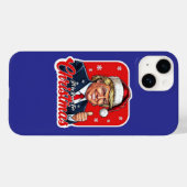 Donald Trump Kerstman Kunst Case-Mate iPhone Case (Achterkant (horizontaal))
