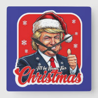 Donald Trump Kerstman Kunst