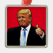 DONALD TRUMP KERSTMIS 2024 Ornament (Voorkant)
