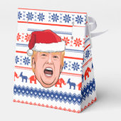 DONALD TRUMP Kerstmis Bedankdoosjes (Achterkant)