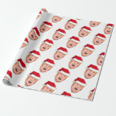 DONALD TRUMP Kerstmis Cadeaupapier (Uitgerold)