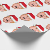 DONALD TRUMP Kerstmis Cadeaupapier (Hoek)
