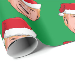 DONALD TRUMP Kerstmis Cadeaupapier
