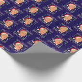 Donald Trump Kerstmis Cadeaupapier (Hoek)