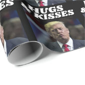 DONALD TRUMP KERSTMIS KISS INPAKPAPIER (Rol Hoek)