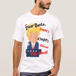 Donald Trump Kerstmis lelegant kerstkeuken T-shirt