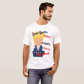 Donald Trump Kerstmis lelegant kerstkeuken T-shirt (Voorkant volledig)