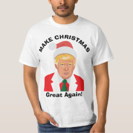 Donald Trump Kerstmis lelegant kerstkeuken T-shirt