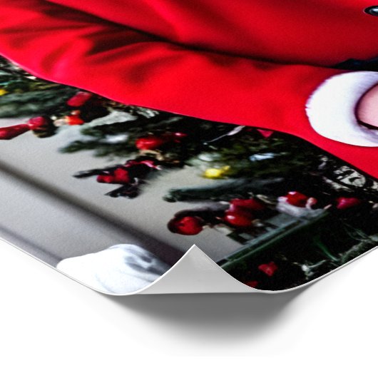 Donald Trump Kerstmis Poster (Hoek)