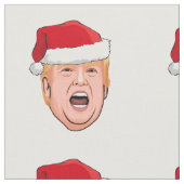 DONALD TRUMP Kerstmis Stof (Close Up)