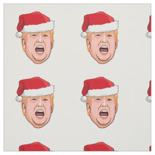 DONALD TRUMP Kerstmis Stof