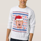 DONALD TRUMP Kerstmis Trui (Voorkant)