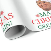 Donald Trump-kerstpapier Cadeaupapier (Rol Hoek)