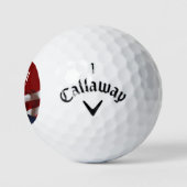 DONALD TRUMP KERSTSANTA HAT GOLFBALLEN (Logo)