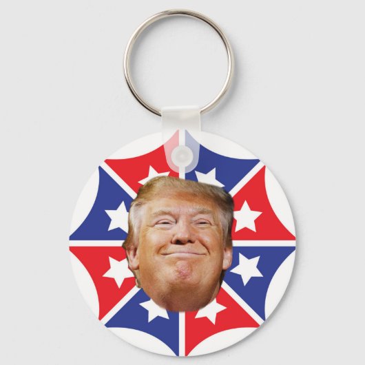 Donald Trump Key Ring Sleutelhanger (Voorkant)