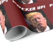 DONALD TRUMP KISS ALL OCCASION WRAPPING PAPER CADEAUPAPIER (Rol Hoek)
