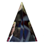 DONALD TRUMP KISS BIRTHDAY PARTY PETTEN FEESTHOEDJES (Achterkant)