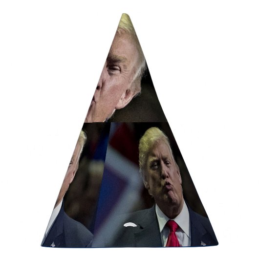 DONALD TRUMP KISS BIRTHDAY PARTY PETTEN FEESTHOEDJES (Rechts)