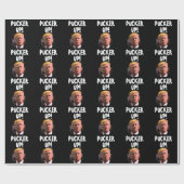 DONALD TRUMP KISS FUNNY CADEAUPAPIER (Vlak)