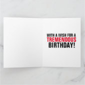 DONALD TRUMP KISS GIANT BIRTHDAY CARDS KAART (Binnen)