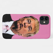 DONALD TRUMP KISS IPHONE CASE (Achterkant (horizontaal))