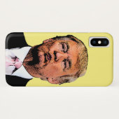 DONALD TRUMP KISS IPHONE CASE (Achterkant (horizontaal))