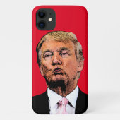 DONALD TRUMP KISS IPHONE CASE (Achterkant)