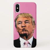 DONALD TRUMP KISS IPHONE CASE (Achterkant)