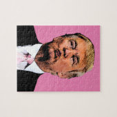 DONALD TRUMP KISS JIGSAW PUZZLE UITDAGING LEGPUZZEL (Horizontaal)