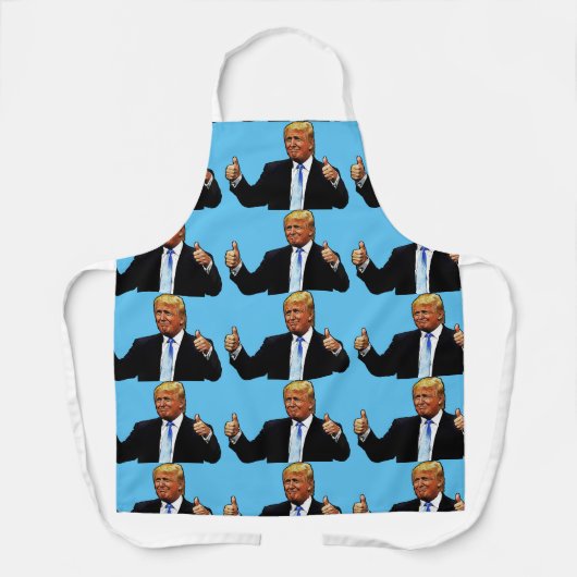 DONALD TRUMP KITCHEN APRON SCHORT (Voorkant)