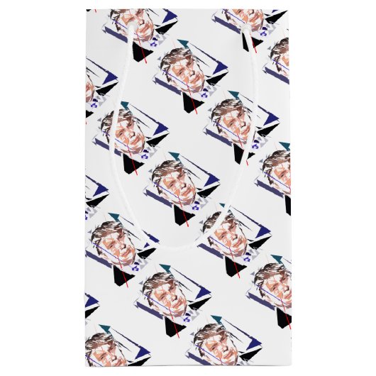 Donald Trump Klein Cadeauzakje (Achterkant)