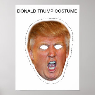 Donald Trump Kostuum Poster