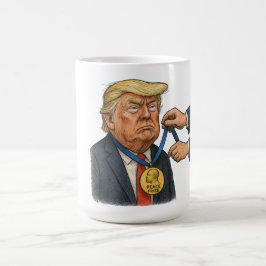 Donald Trump krijgt Nobelprijs voor de Vrede Koffiemok