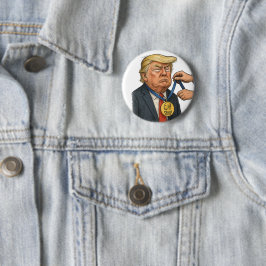 Donald Trump krijgt Nobelprijs voor de Vrede Ronde Button 5,7 Cm