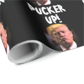 DONALD TRUMP KUS FUNNY CADEAUPAPIER (Rol Hoek)