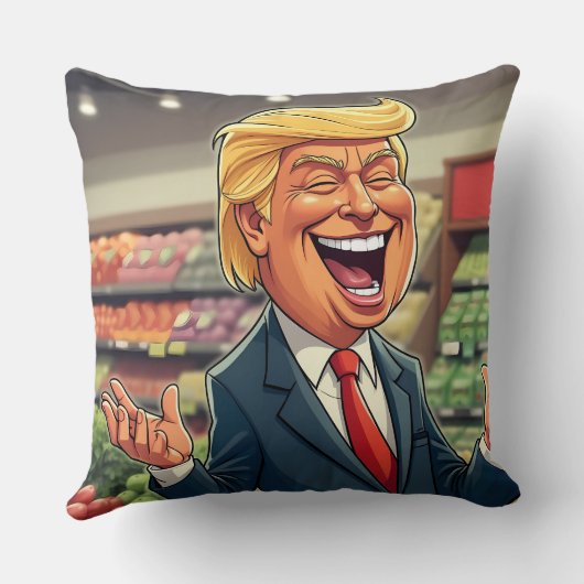 Donald Trump Kussen (Achterkant)