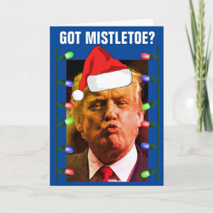 DONALD TRUMP KUST GRAPPIGE KERSTKAARTEN KAART
