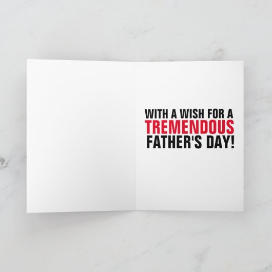 DONALD TRUMP KUST GRAPPIGE VADERDAG-KAARTEN KAART (Binnen)