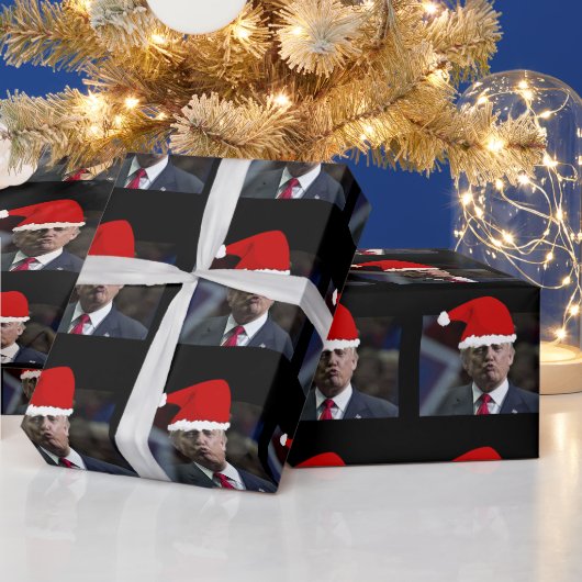DONALD TRUMP KUST KERST INKAPPAIER CADEAUPAPIER (Feestdagen)